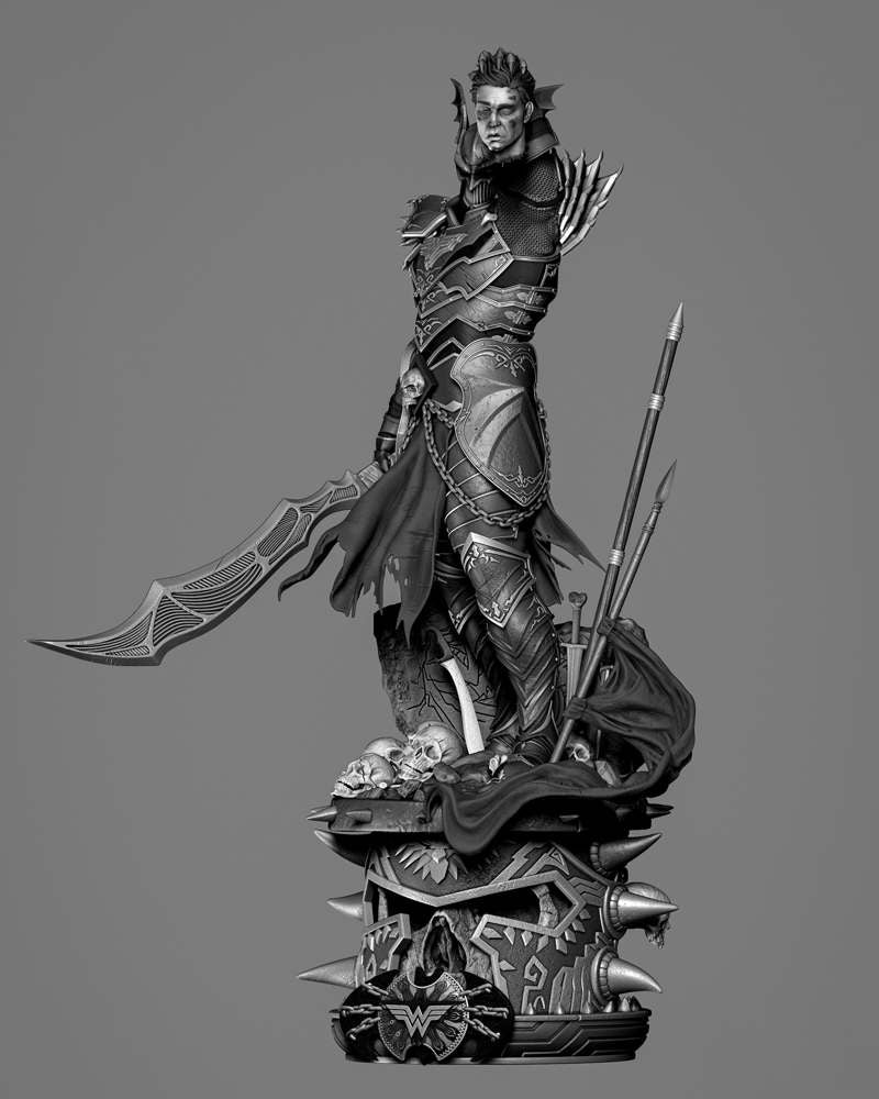 Merciless - Sculpture