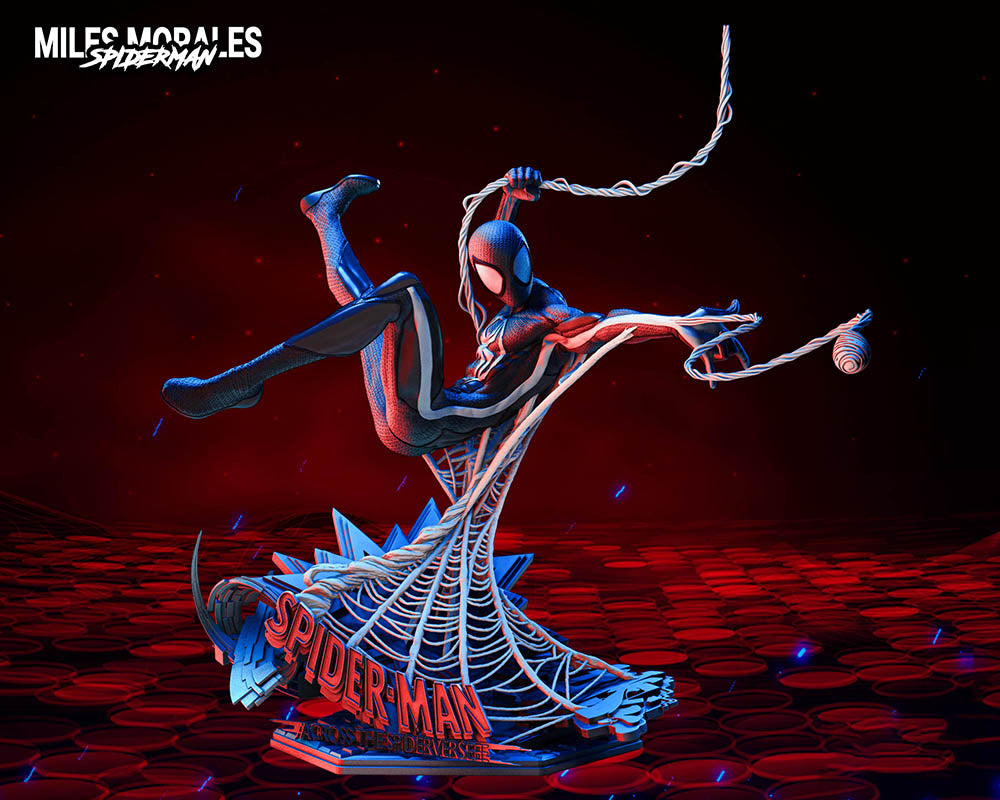 Spiderman Miles Morales - Sculpture