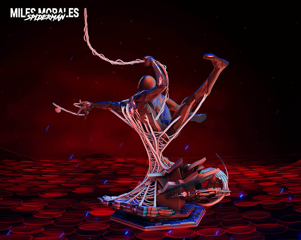 Spiderman Miles Morales - Sculpture