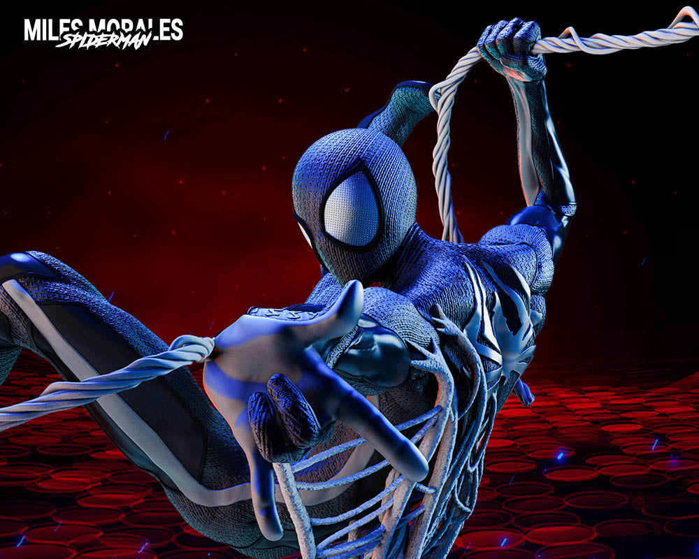 Spiderman Miles Morales - Sculpture