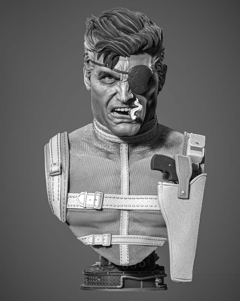 Nick Fury - Portrait Bust