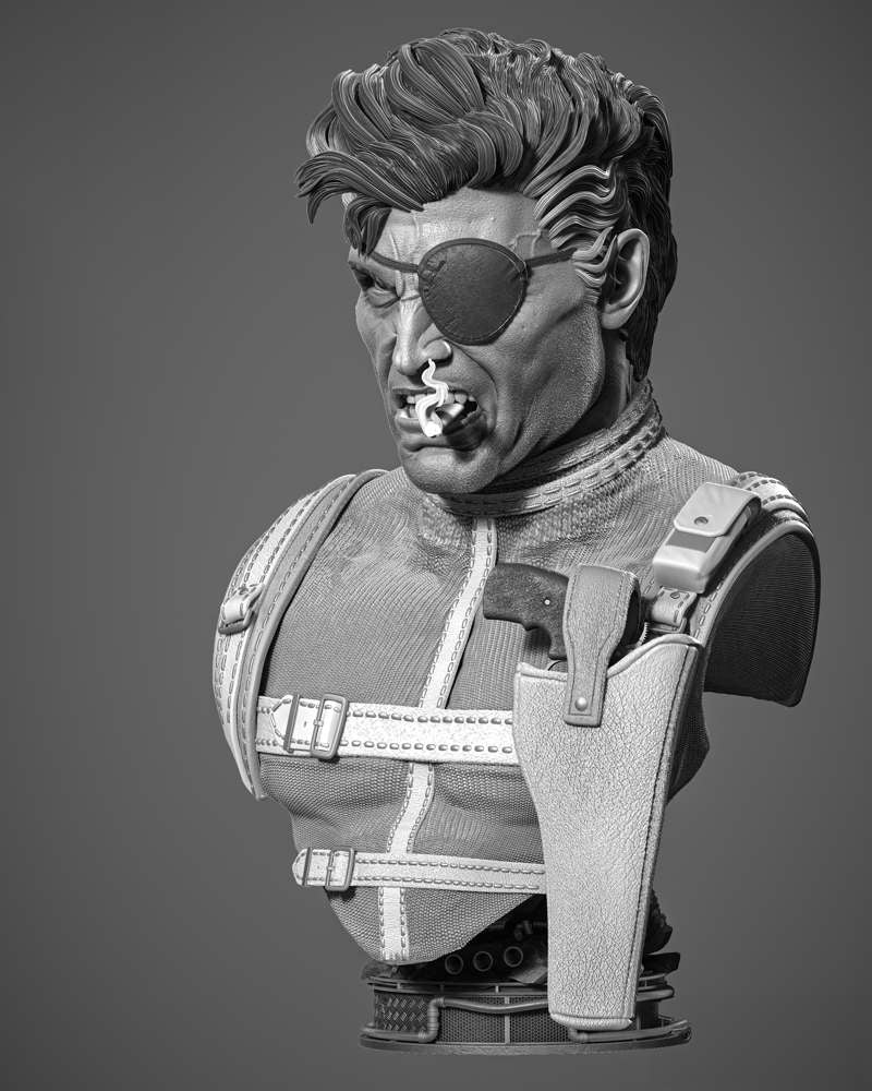 Nick Fury - Portrait Bust