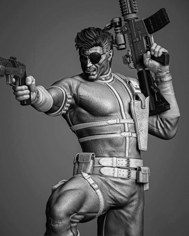 Nick Fury - Sculpture