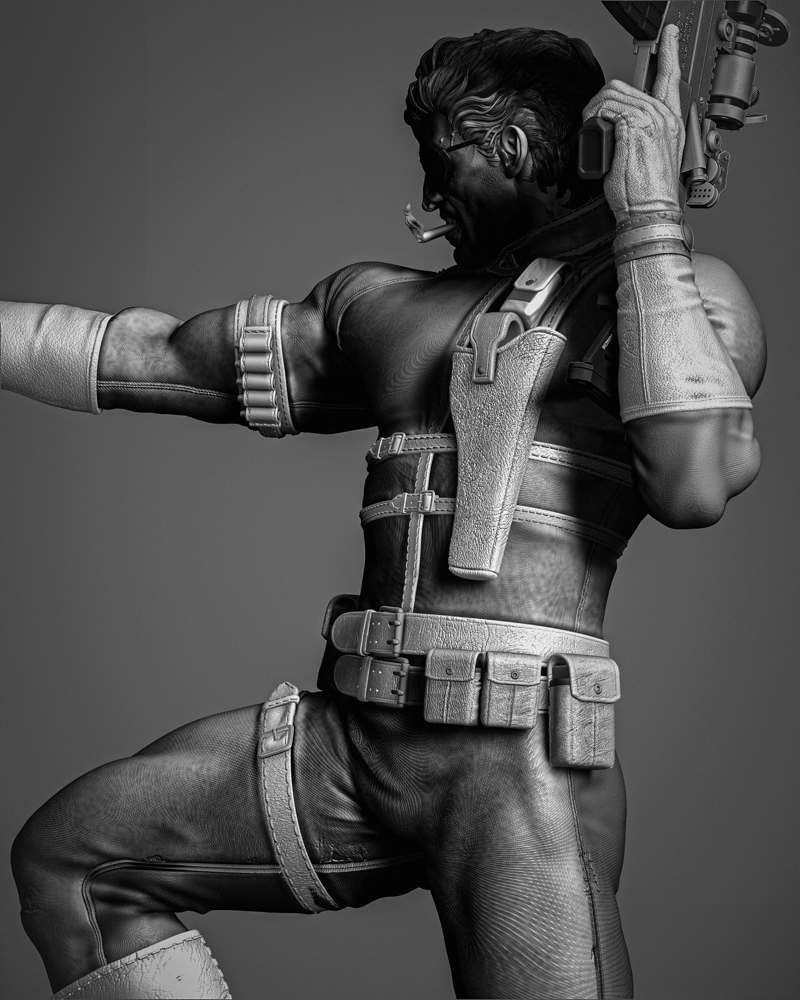 Nick Fury - Sculpture