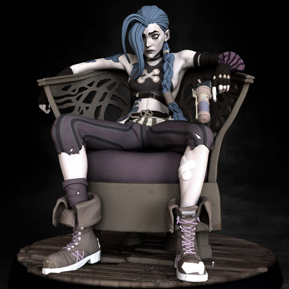Jinx Arcane #2 – Sculpture
