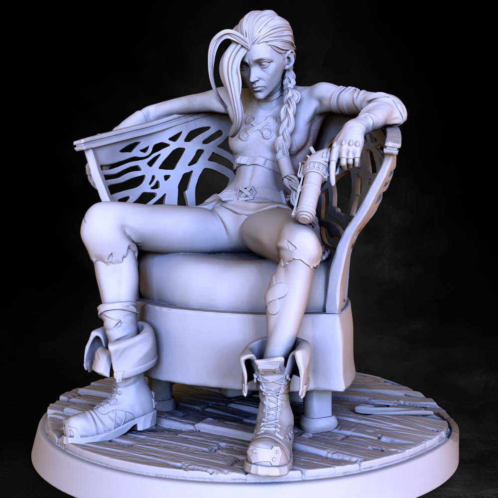 Jinx Arcane #2 – Sculpture