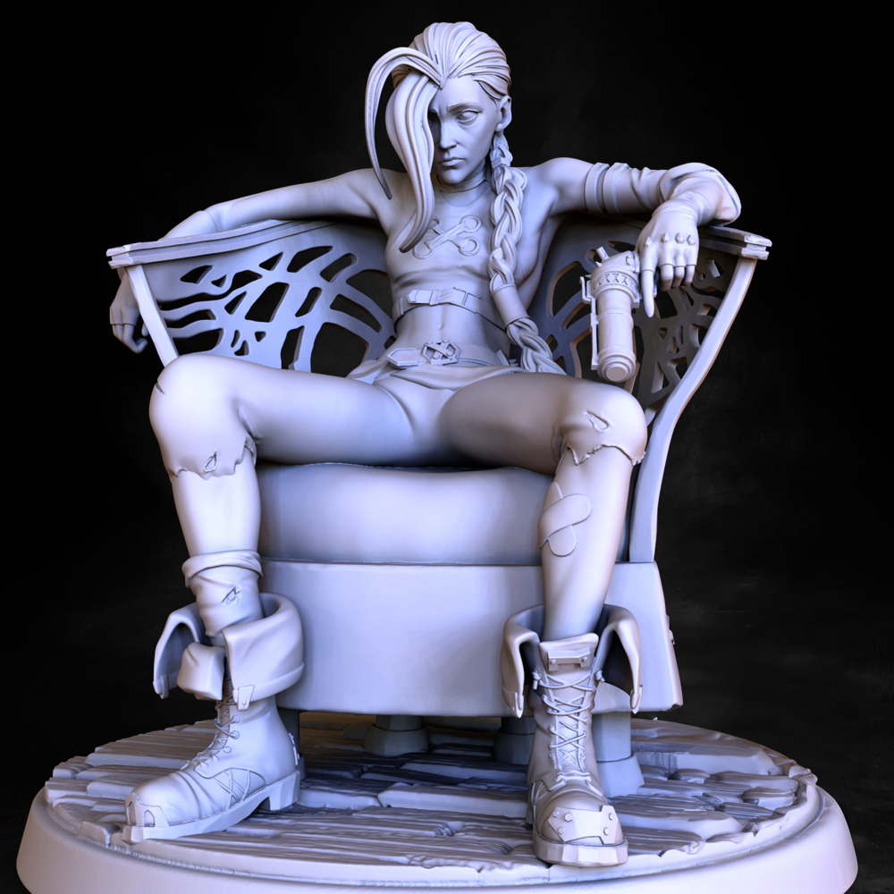 Jinx Arcane #2 – Sculpture