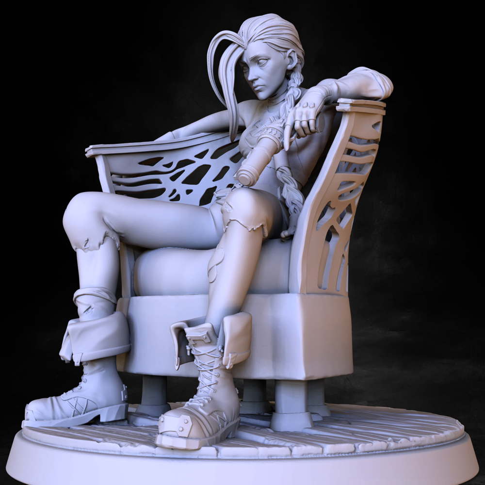 Jinx Arcane #2 – Sculpture