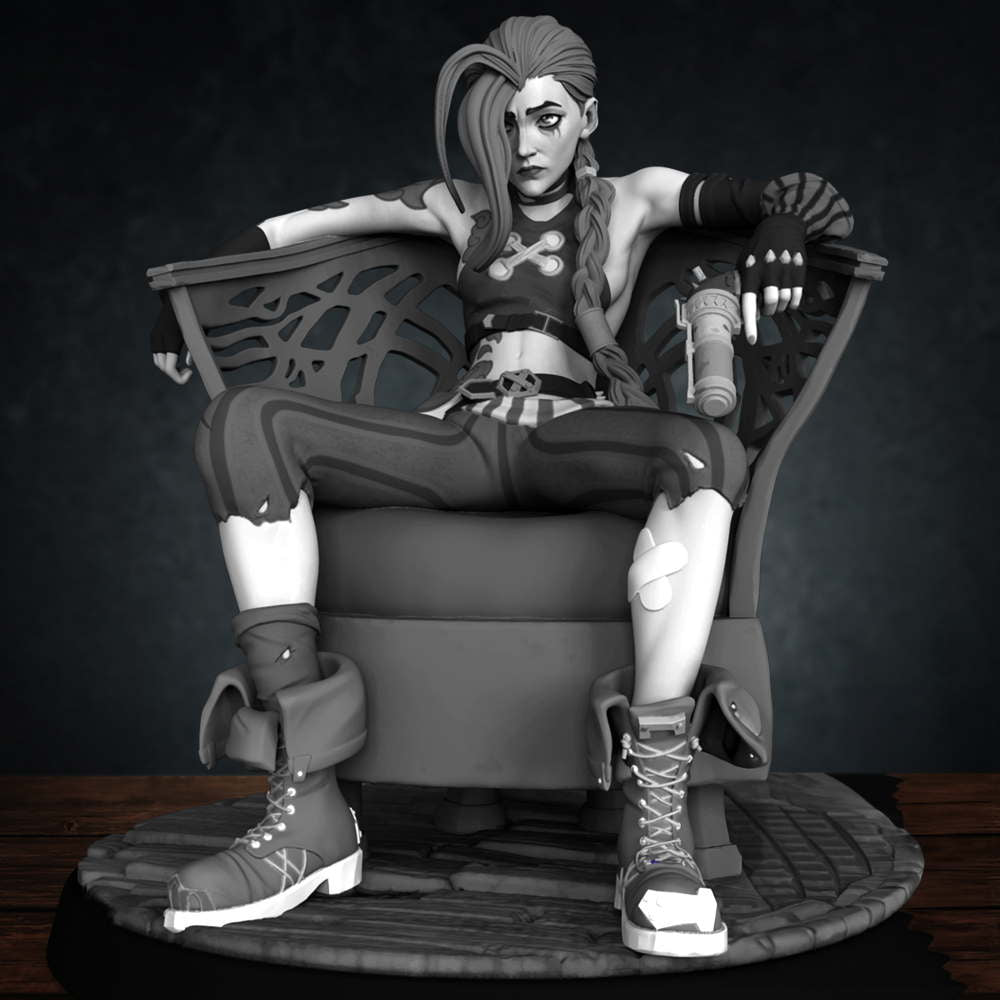 Jinx Arcane #2 – Sculpture