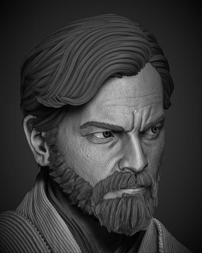 Obi Wan Kenobi - Bust Portrait