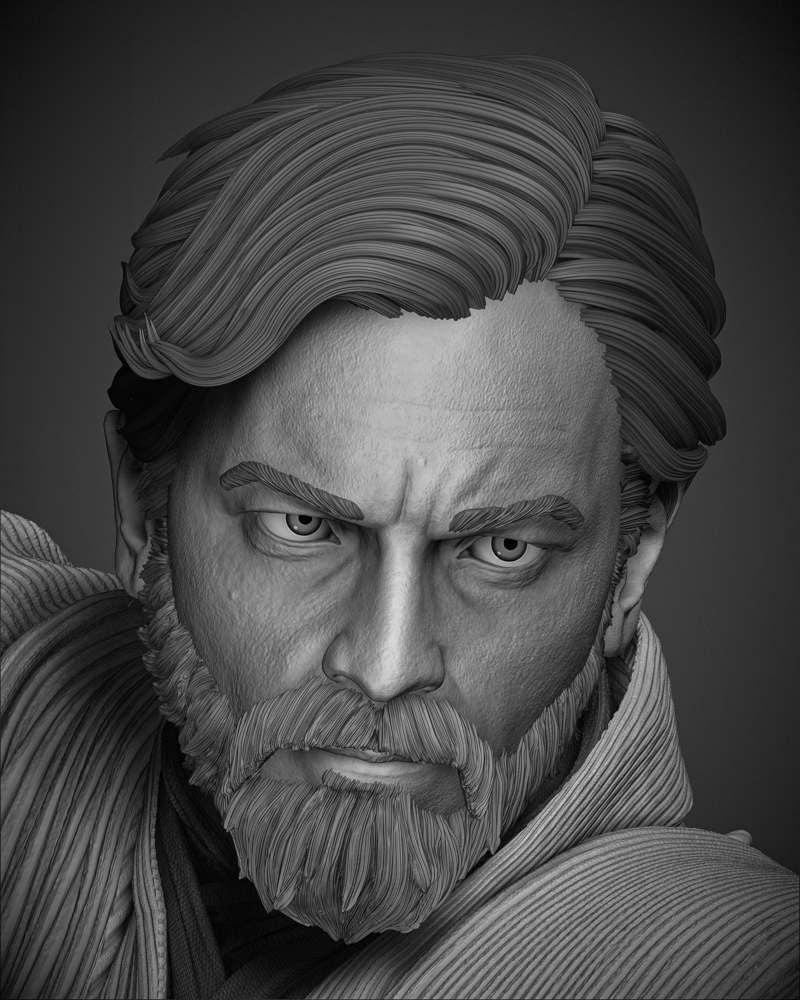 Obi Wan Kenobi - Sculpture