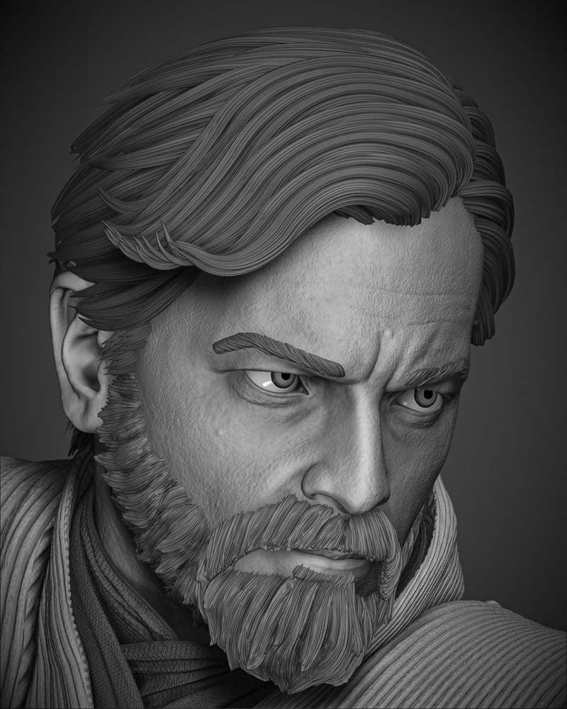 Obi Wan Kenobi - Sculpture