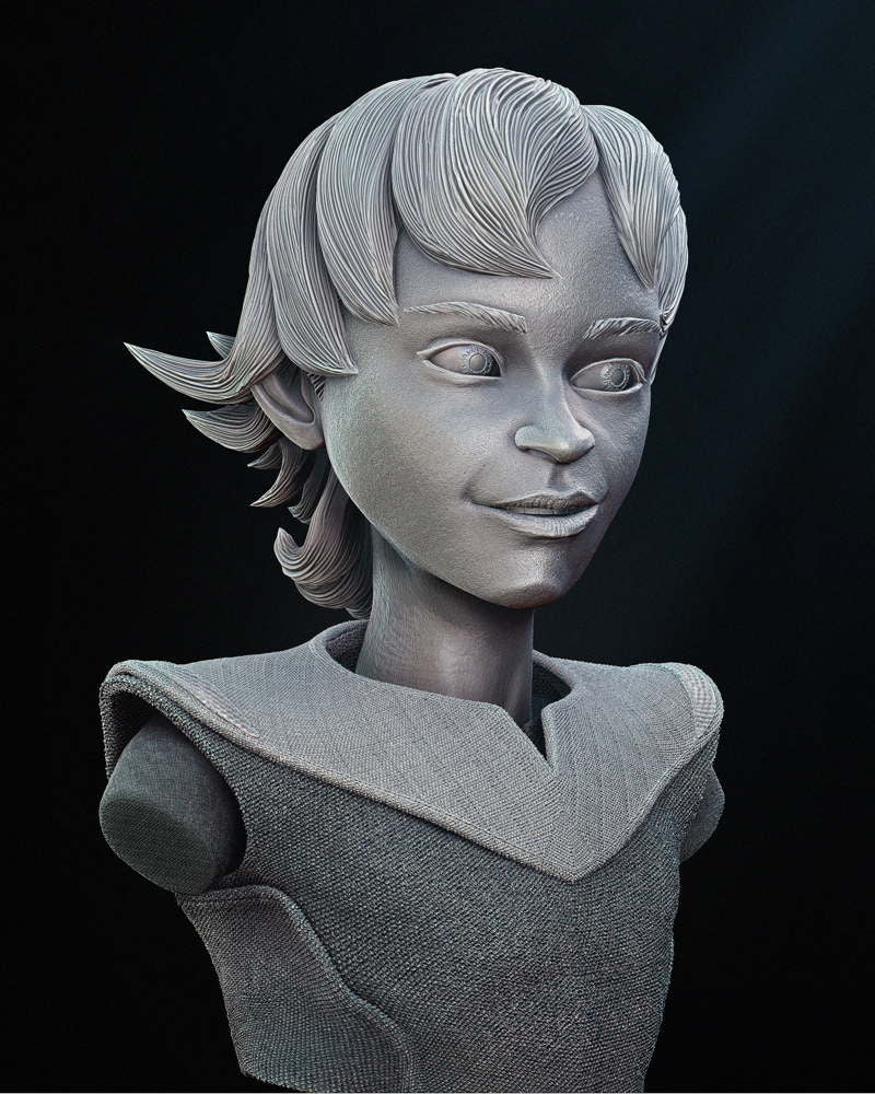 The Bad Batch - Omega Bust Portrait