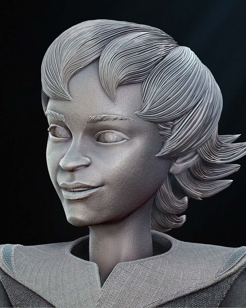 The Bad Batch - Omega Bust Portrait