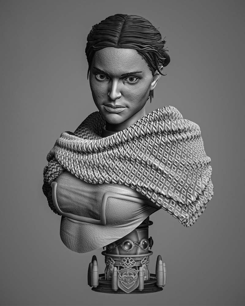 Padme Classic - Portrait Bust