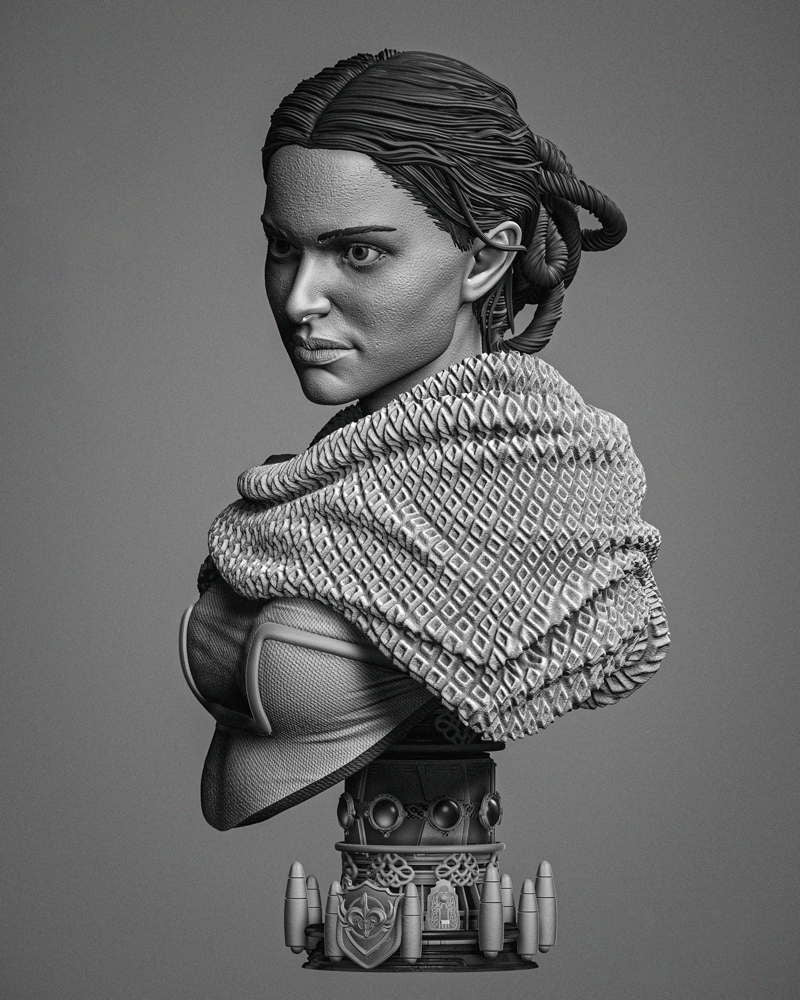 Padme Classic - Portrait Bust