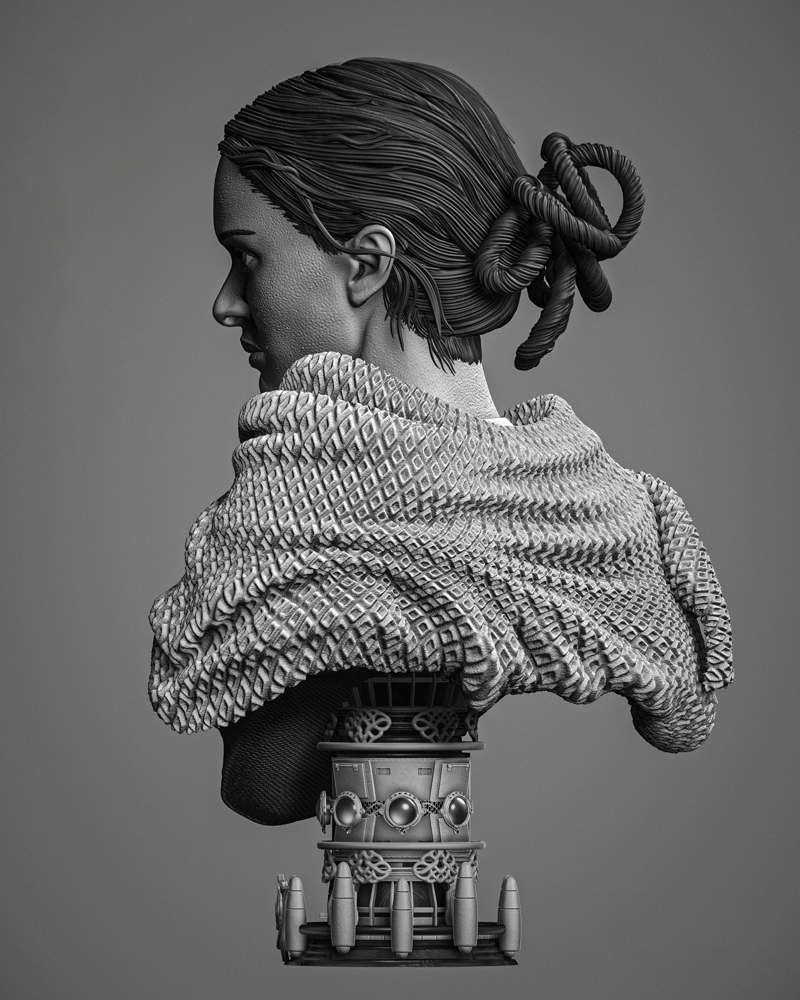 Padme Classic - Portrait Bust