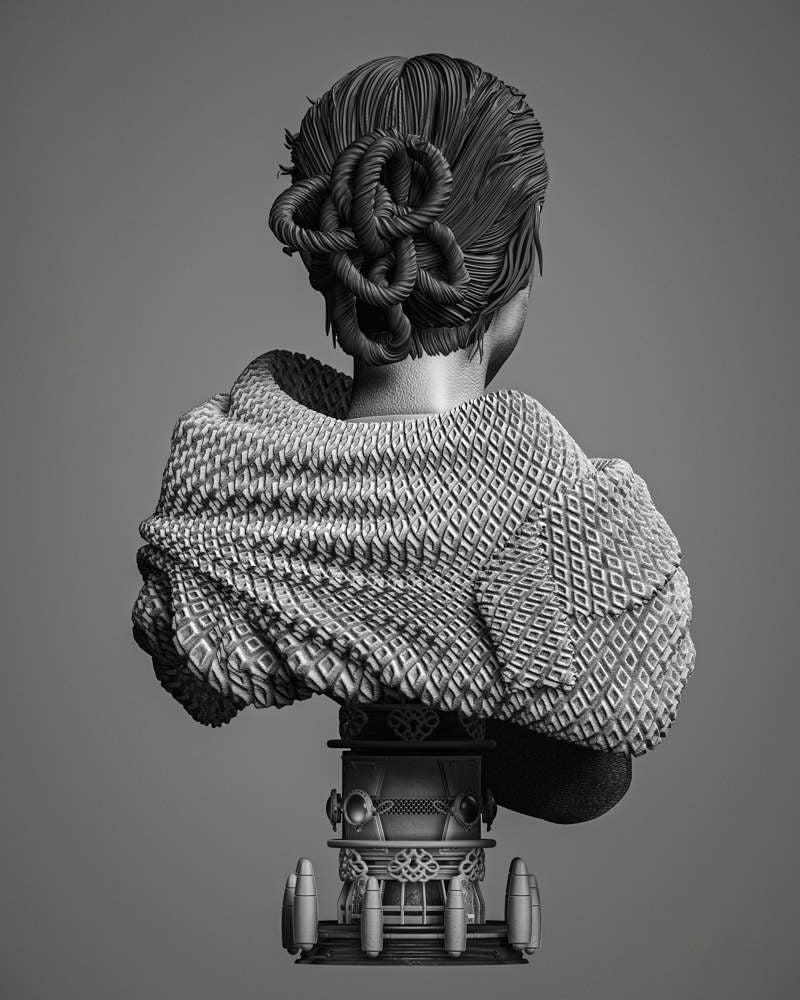 Padme Classic - Portrait Bust