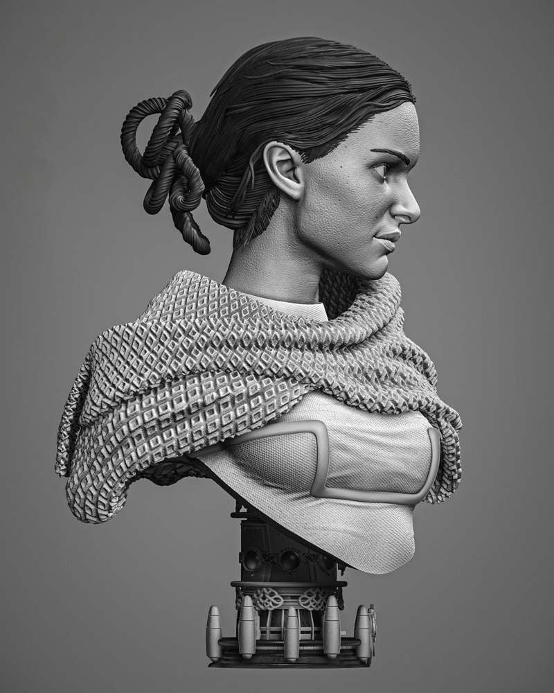 Padme Classic - Portrait Bust