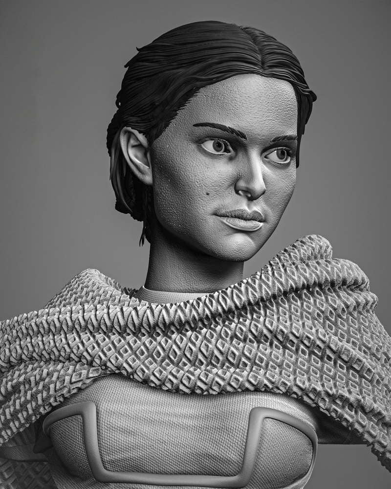 Padme Classic - Portrait Bust