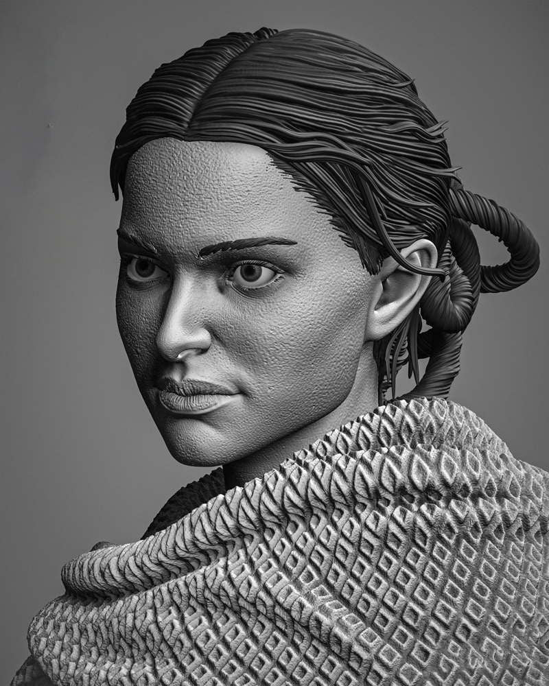 Padme Classic - Portrait Bust