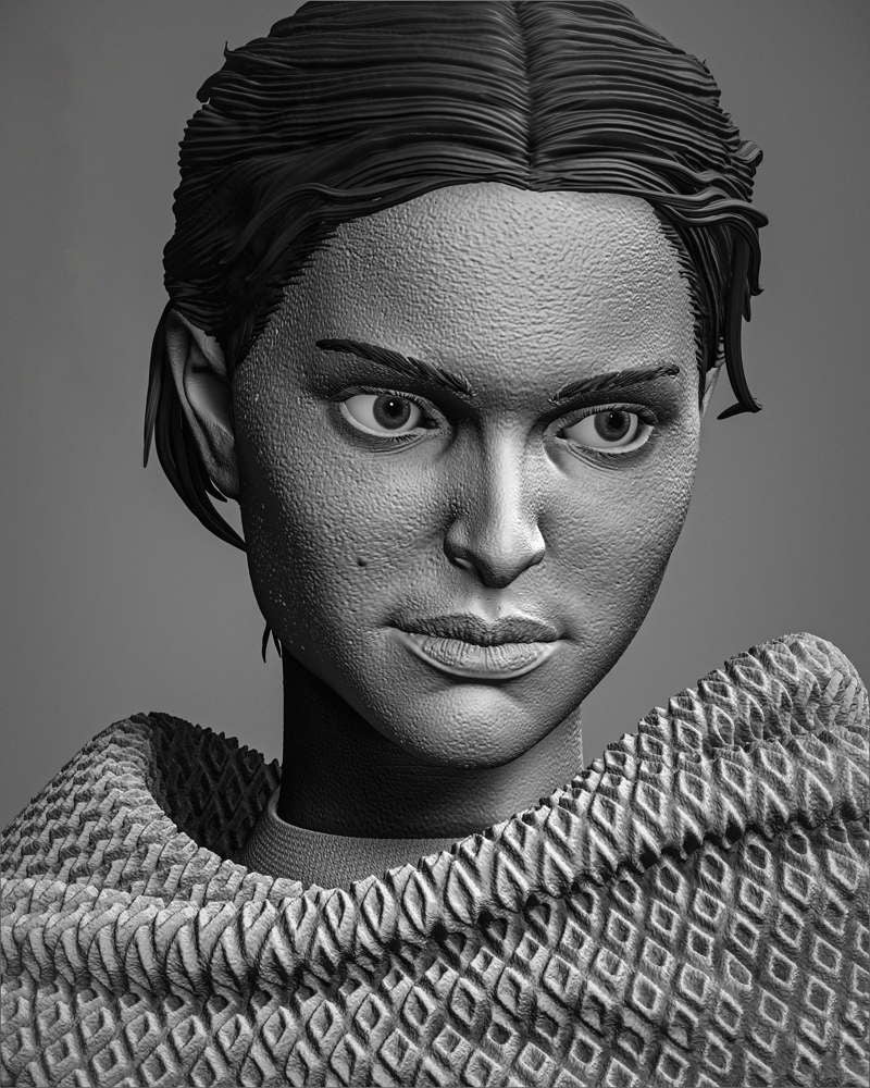 Padme Classic - Portrait Bust