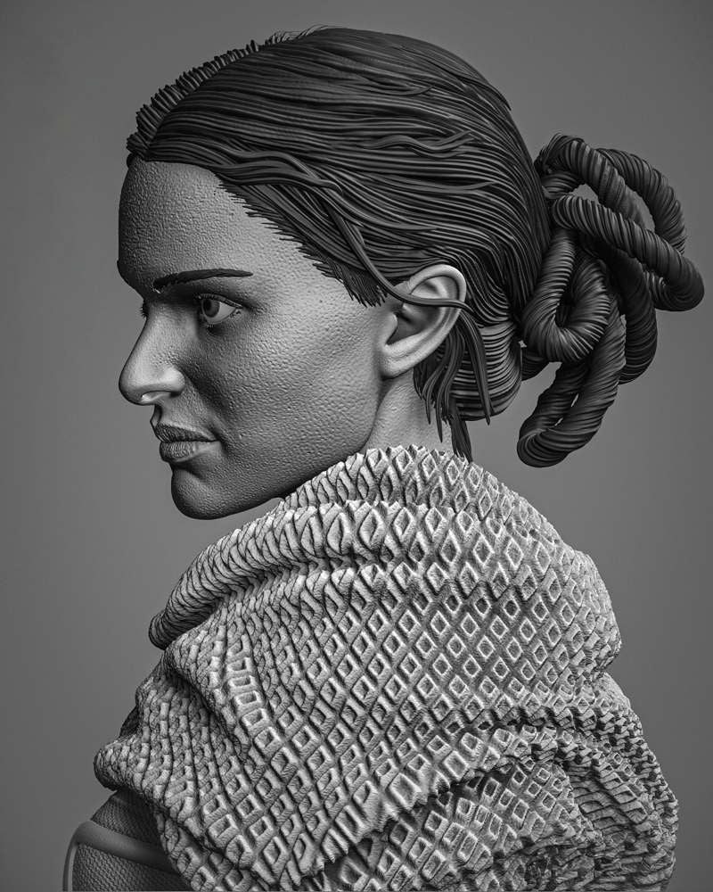 Padme Classic - Portrait Bust