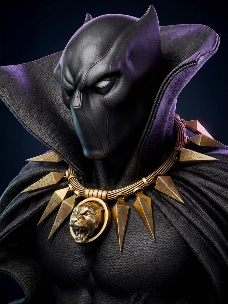 Black Panther – Portrait Bust