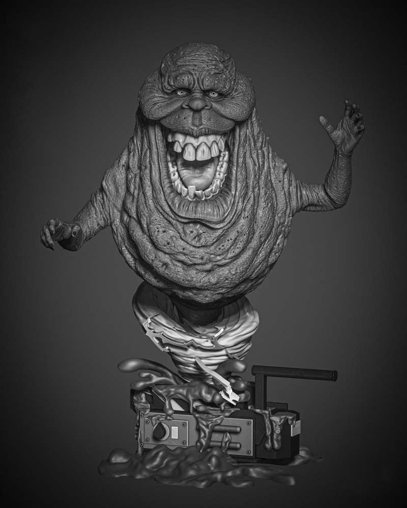 Slimer - Sculpture