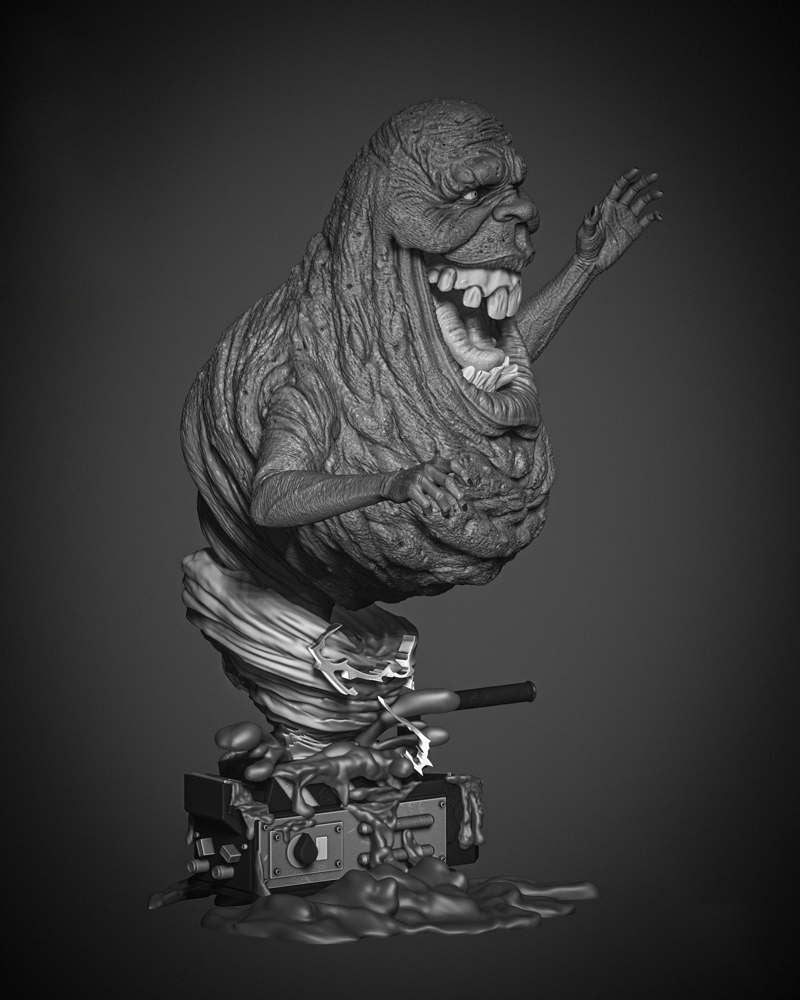 Slimer - Sculpture