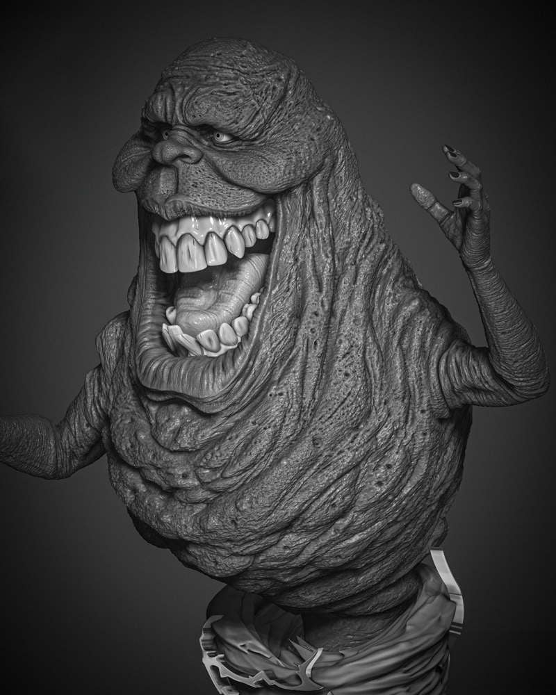 Slimer - Sculpture