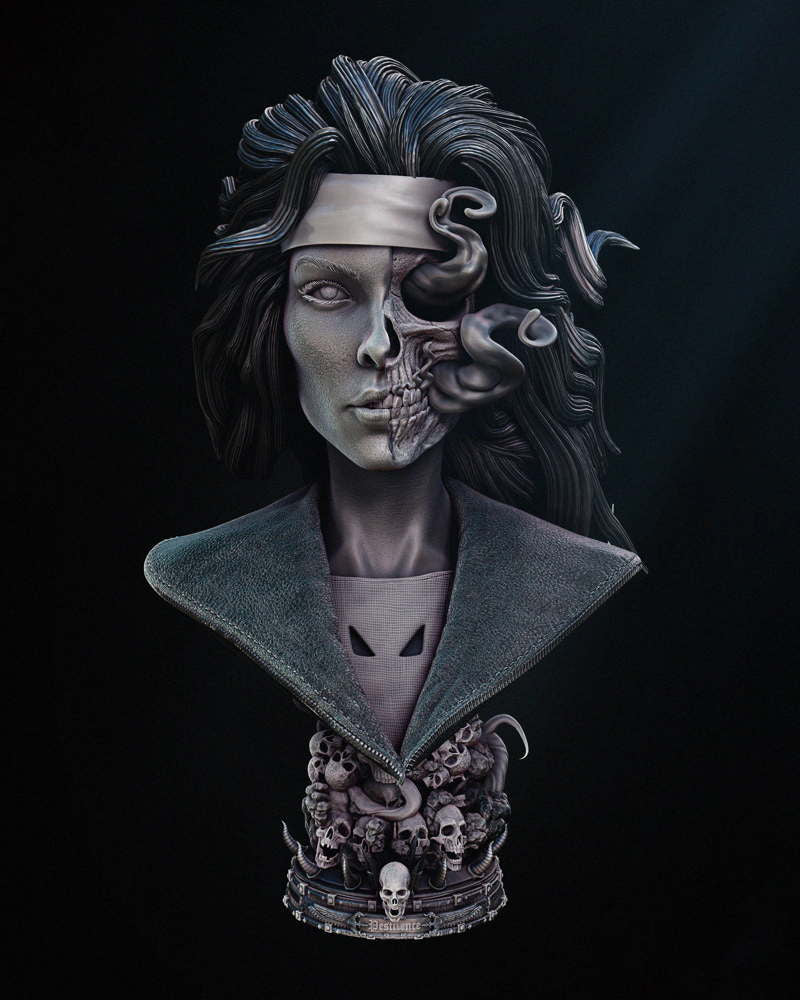 Pestilence - Portrait Bust