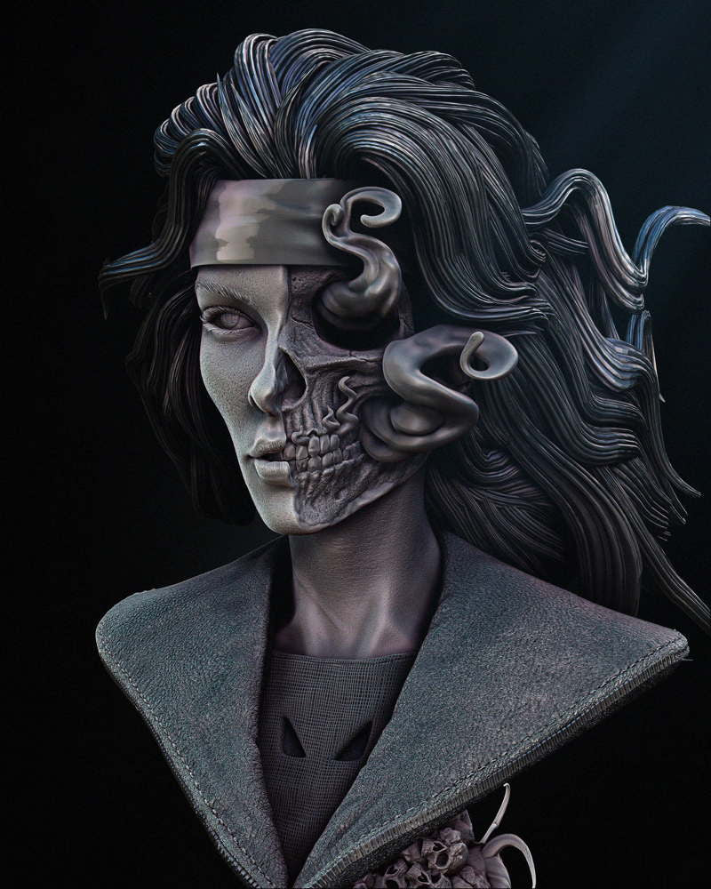 Pestilence - Portrait Bust