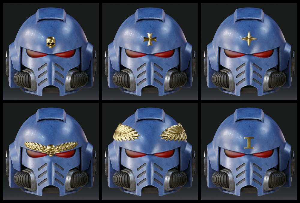 Primaris Space Marine - Helmet