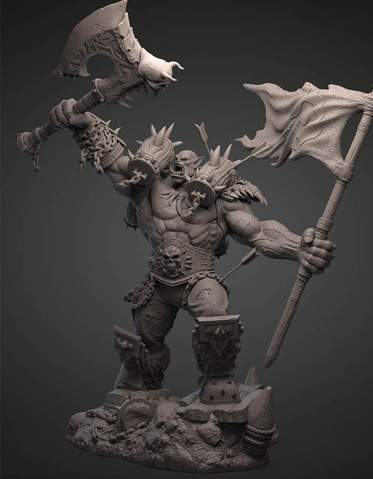 Garrosh Hellscream - Sculpture