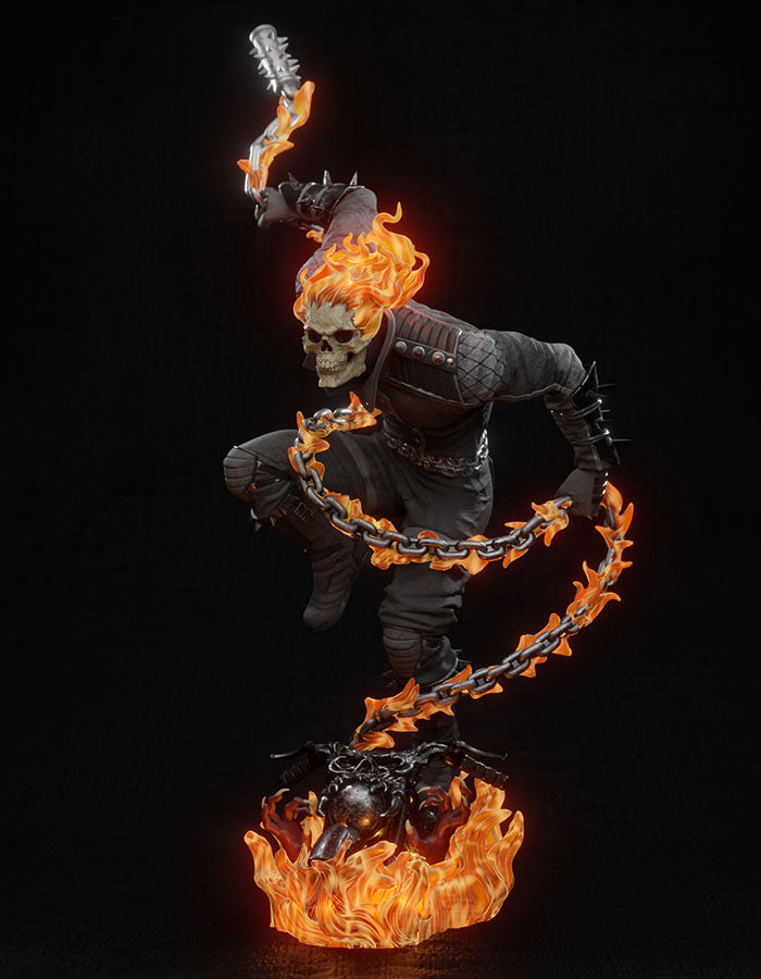 Ghost Rider - Sculpture