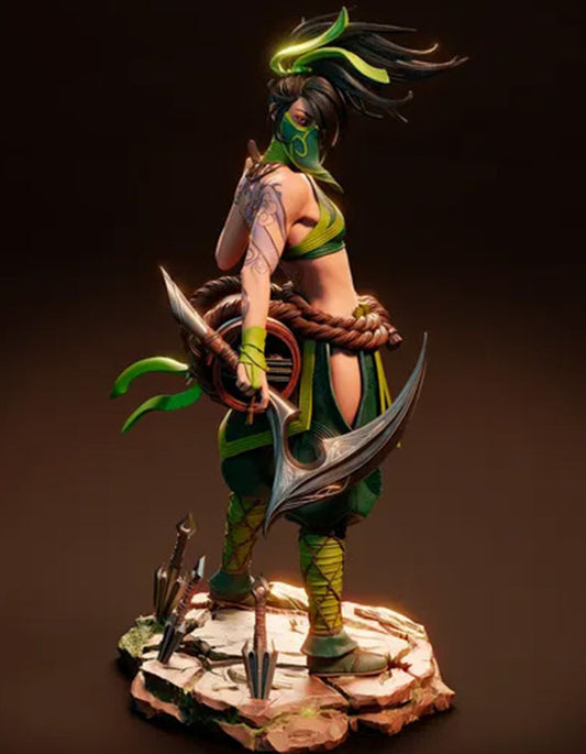 Akali - League of Legends - Sculpture