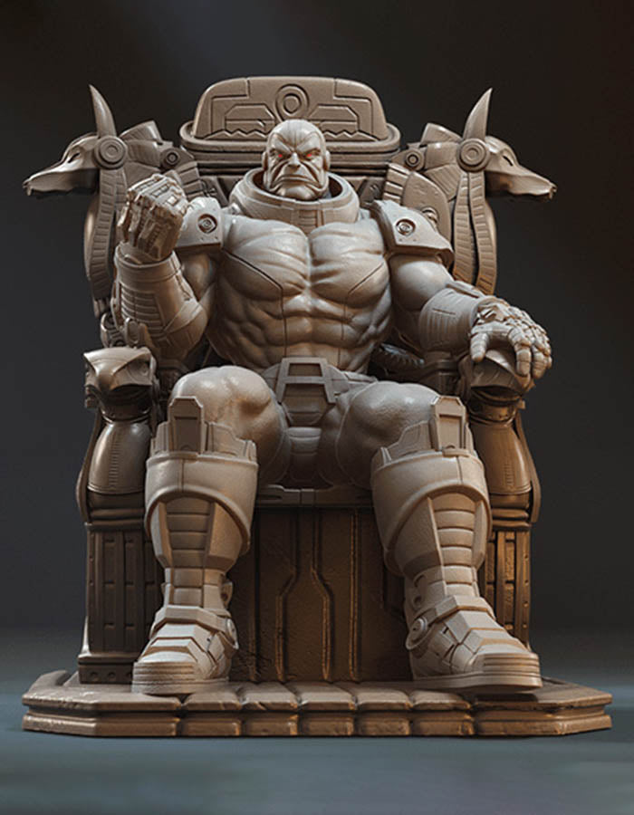 Apocalypse on Throne - Sculpture