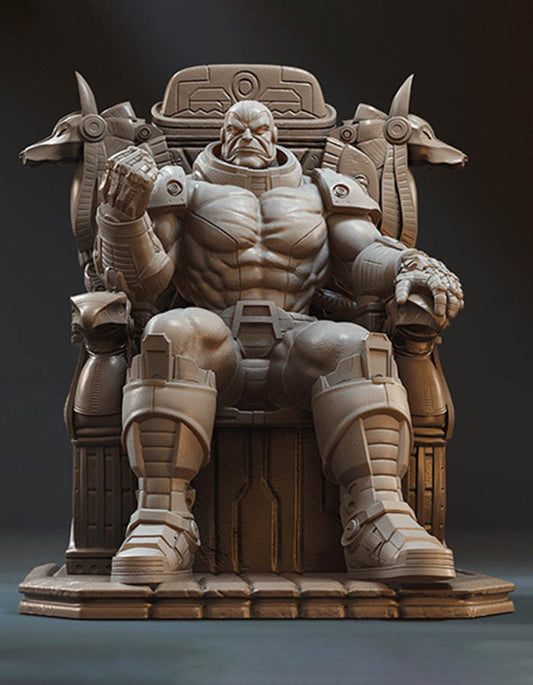 Apocalypse on Throne - Sculpture