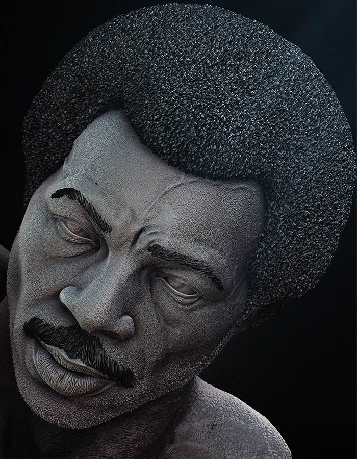 Apollo Creed - Sculpture