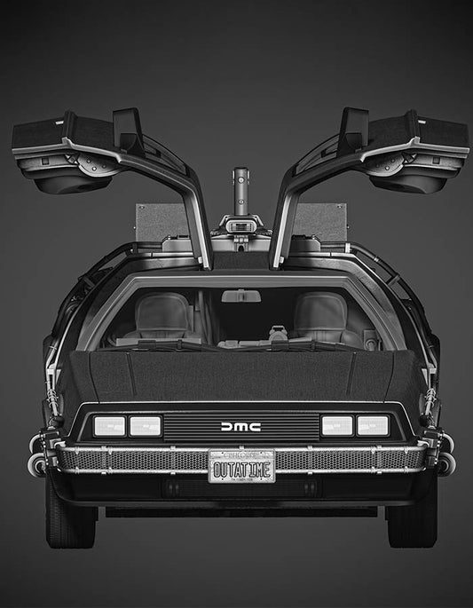 Back to the Future - DeLorean - Sculpture