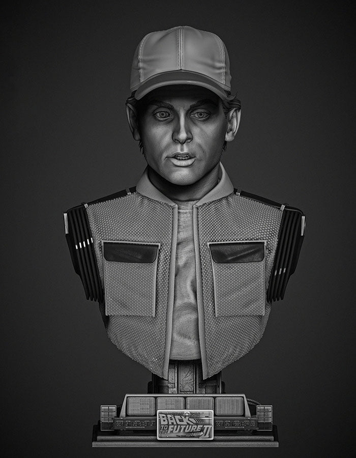 Back to the Future - Marty McFly - Bust Portrait