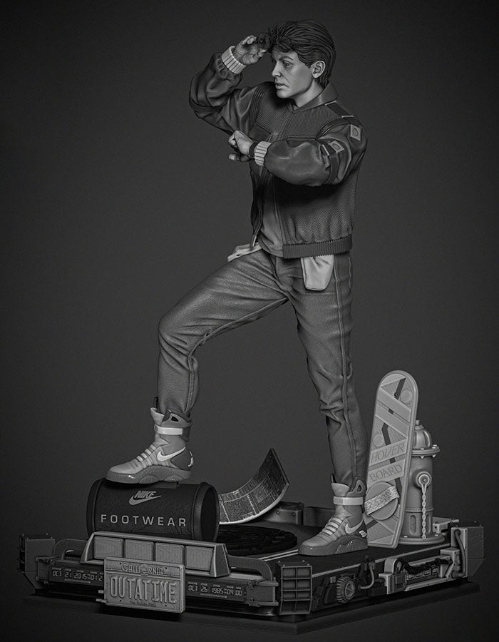 Back to the Future - Marty McFly - Sculpture