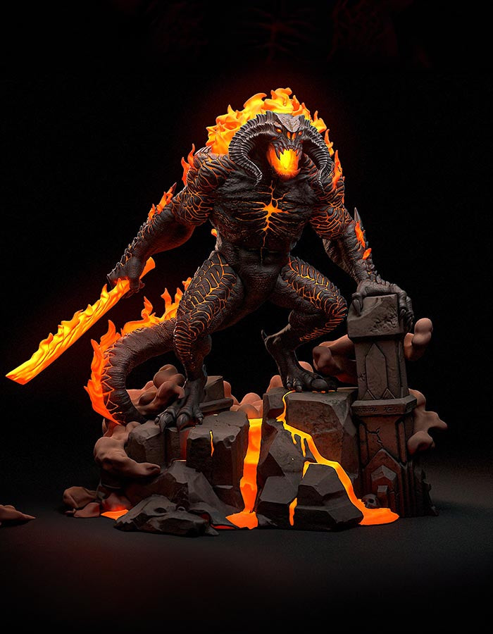 Balrog – Sculpture