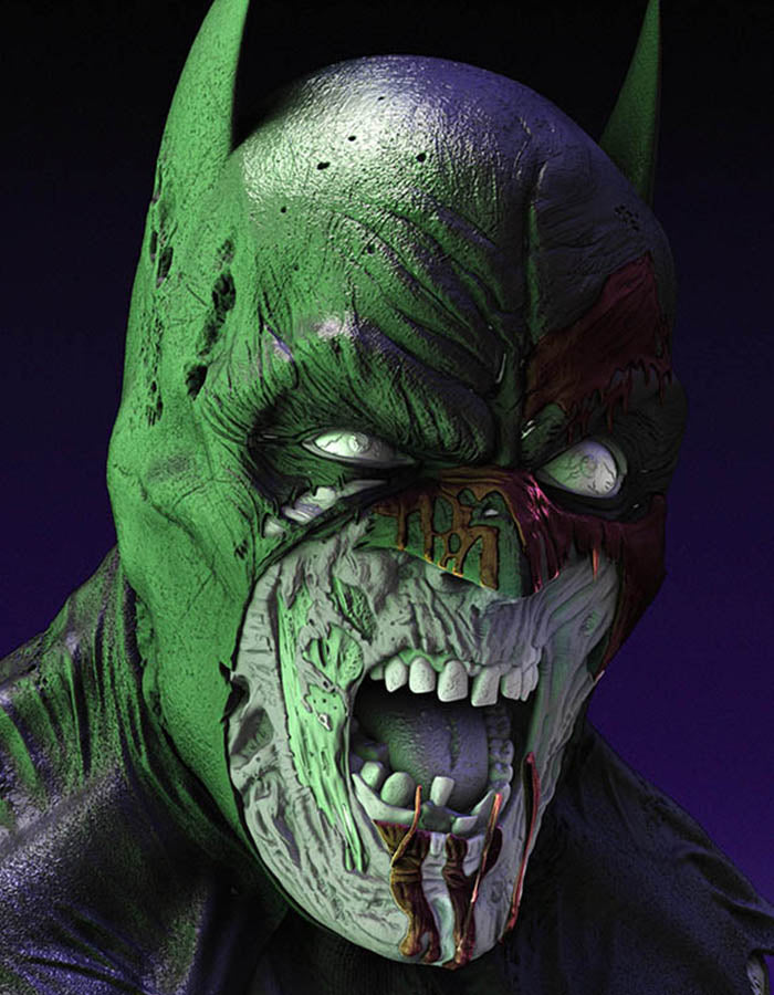 Batman Zombie - Bust
