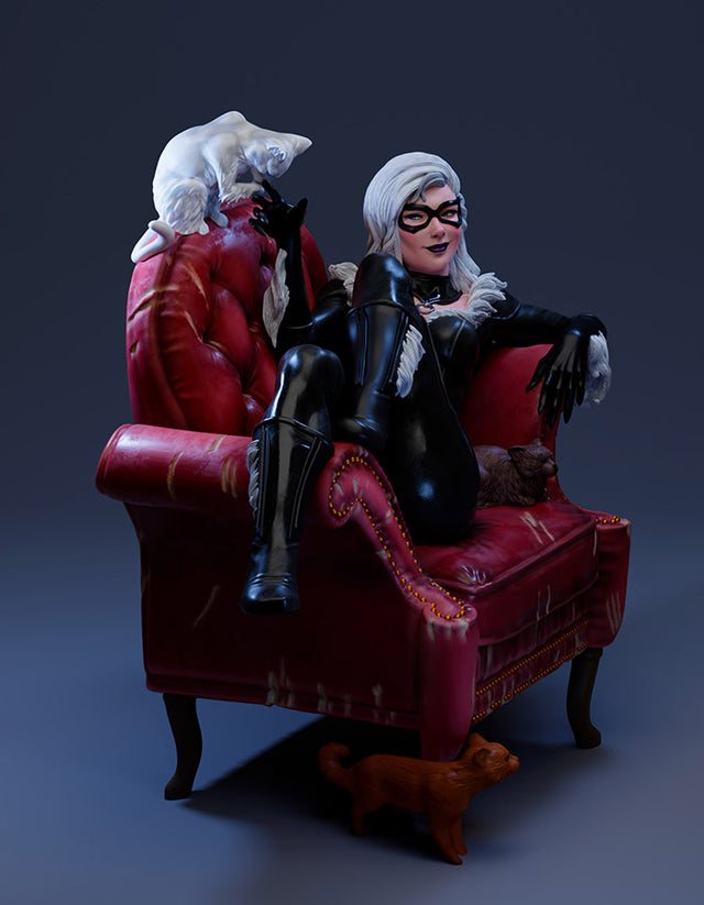 Black Cat – Sculpture