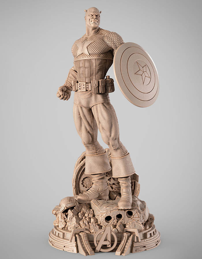 Captain America #3 – Sculpture