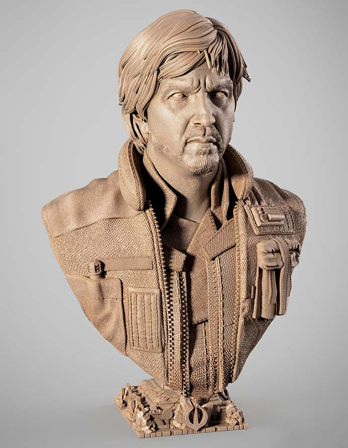 Cassian Andor – Portrait Bust