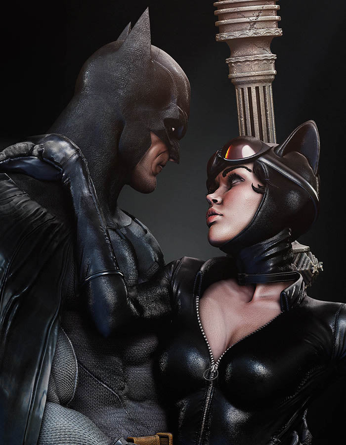 Batman and Catwoman - Diorama