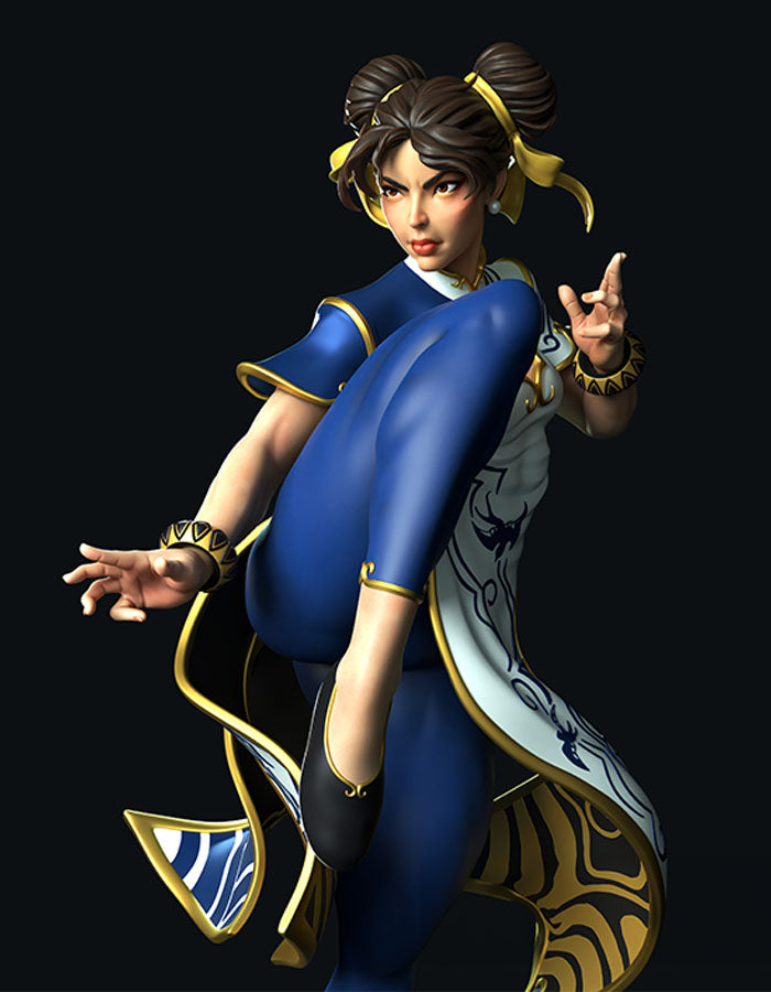 Chun Li - Sculpture